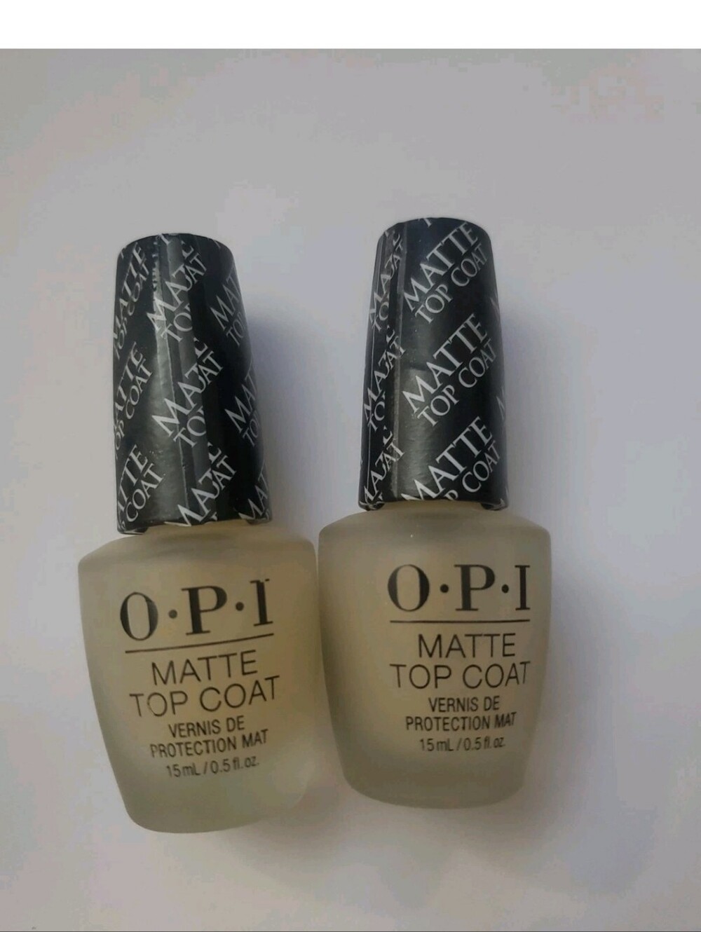 2 OPI Matte Top Coat Nail Polish